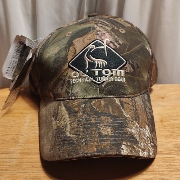 Ol' Tom Technical Turkey Gear Sliderback Hat - New With Issue - Picture 1 of 9